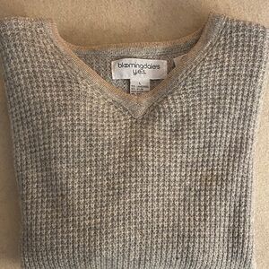 Vintage V Neck Lambswool Sweater